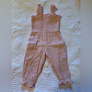 Charming Pink Kids Romper